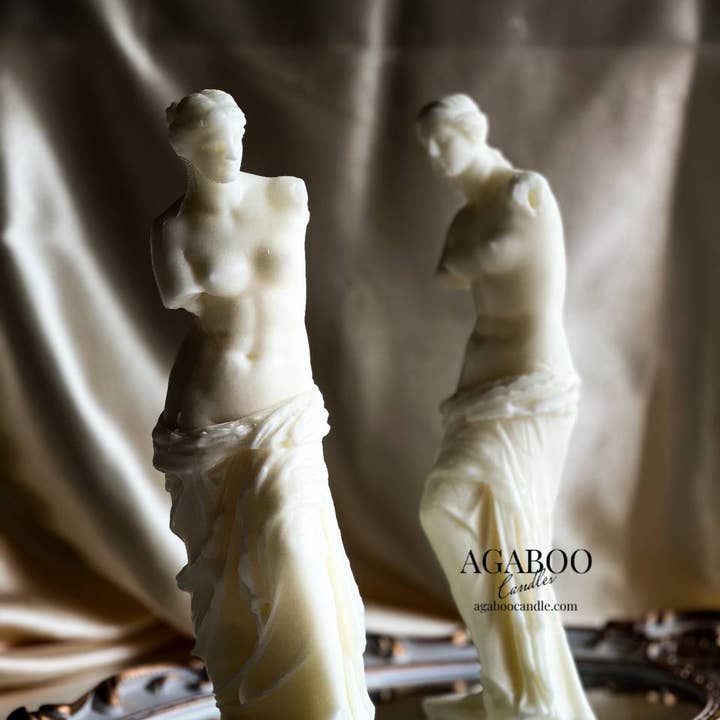 Venus Candle 10x3in - Sculptural for wholesale by Agaboo Candle