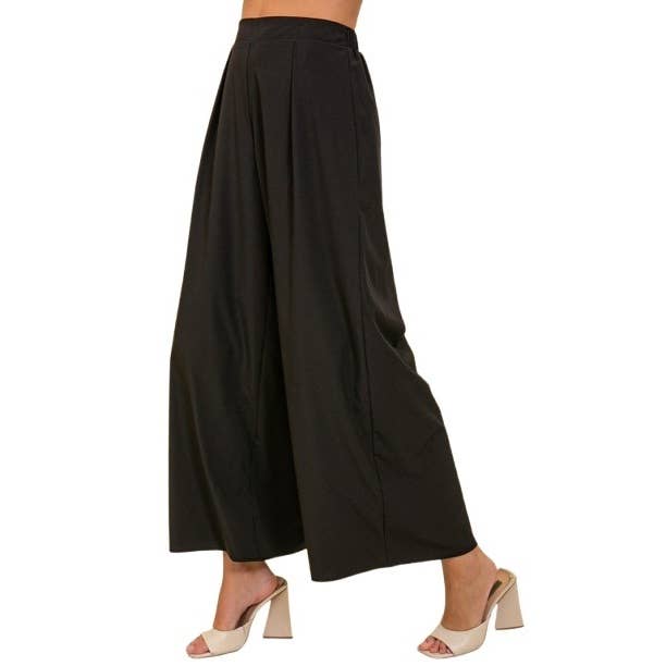 Sophisticated Wide Leg Dressy Pants for Effortless Elegance for wholesale by Blue Bunny Inc