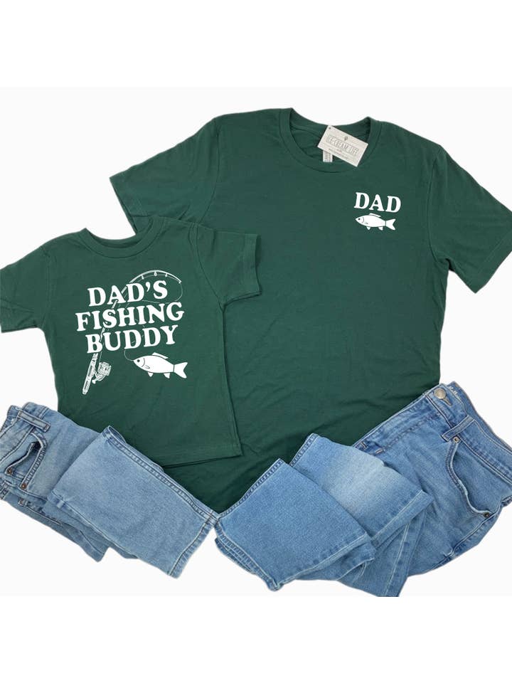 Ice Cream Life - Wholesale Screen Printed T-Shirt - Kids - Dads Fishing Buddy Shirt, Kids Fishing Tee Match Dad and Son2