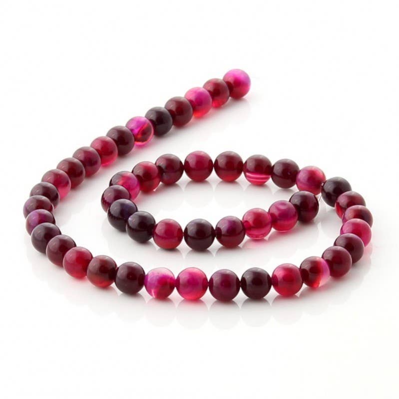 UniArt - Wholesale Beads - Cherry Agate Beads1