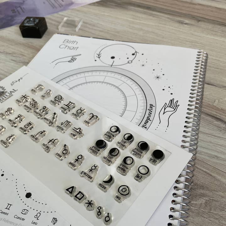 Writual Planner - Wholesale Rubber/Decorative Stamp - Astrology Stamps