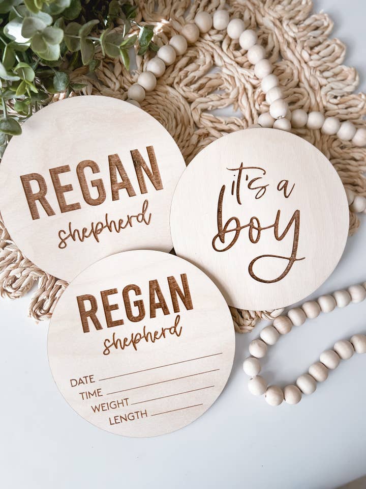 Bebisannonseringspaket för wholesale av Simply Adoorable Designs