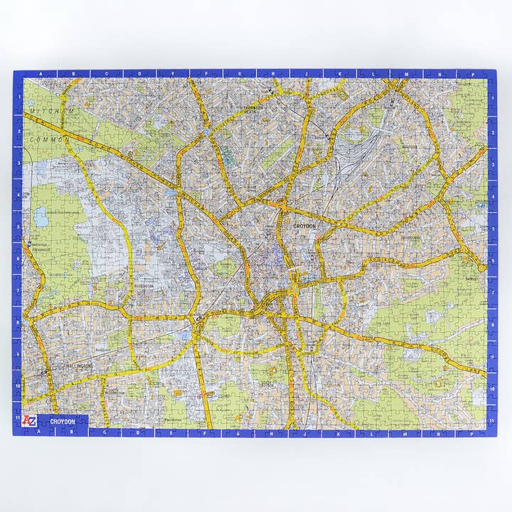 All Jigsaw Puzzles – wholesale Puzzle – Adult – A to Z Map of Croydon 1000 Piece Jigsaw5