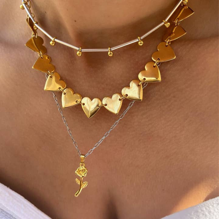 Set di collane a strati fatte a mano, lunga collana a fiori e ulteriori Risultati per trova di gioielli all'ingrosso. Resi gratuiti e termini di pagamento a 60 giorni su Faire in tendenza su Faire.