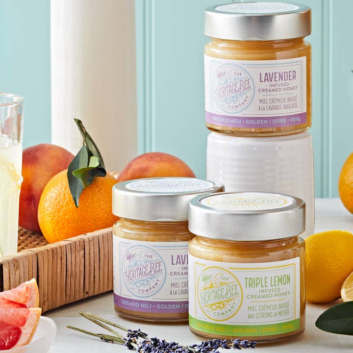 Heritage Bee Co. - Wholesale Honey - Lavender Creamed Honey - 300 g (10.6 oz)3