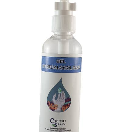 Captain Olfac - Wholesale Hand Sanitizer - Vidagel Hydroalcoholic gel 100 ml with 80% pump