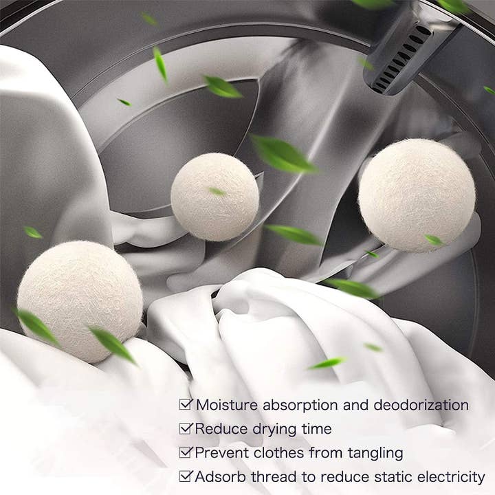 VIGOR - Wholesale Dryer Balls - Wool Dryer Balls 6 Pack Laundry Dryer Balls New Zealand Wool8