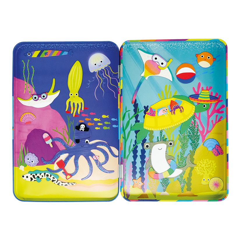 Floss and Rock - Wholesale Magnet - Kids & Baby - Ocean Magnetic Playtime Tin2
