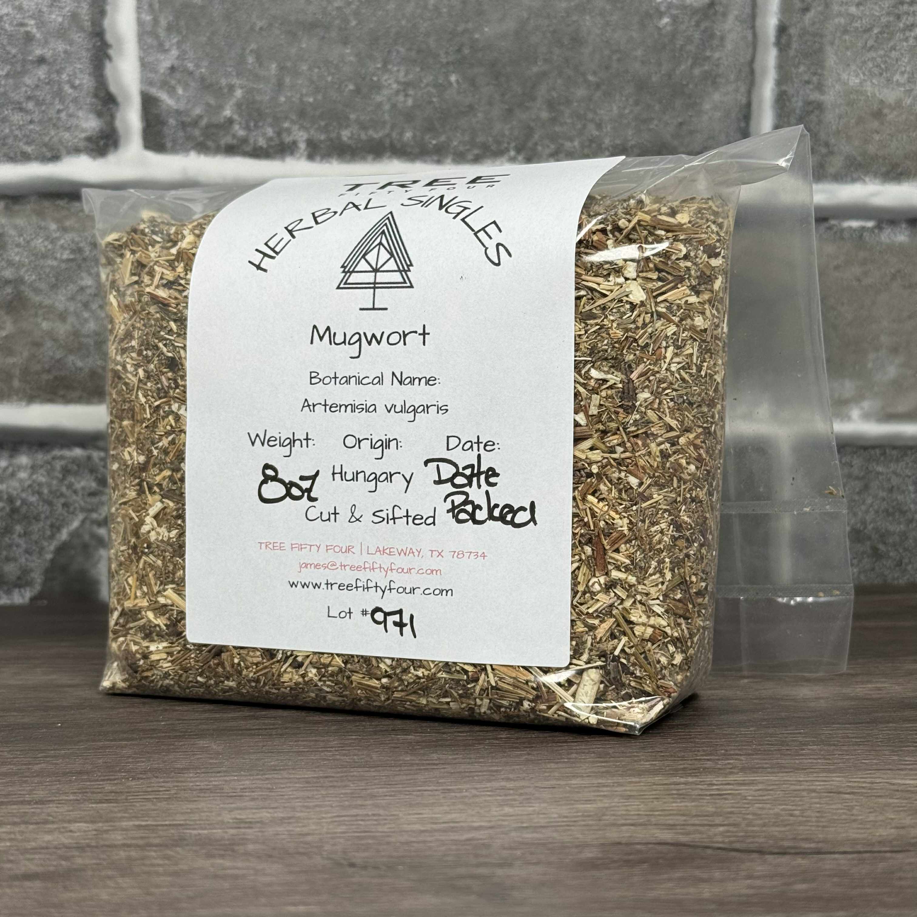 Tree Fifty Four - Wholesale Loose Tea - Mugwort | 2oz - 1 KG | Bulk Herbs3