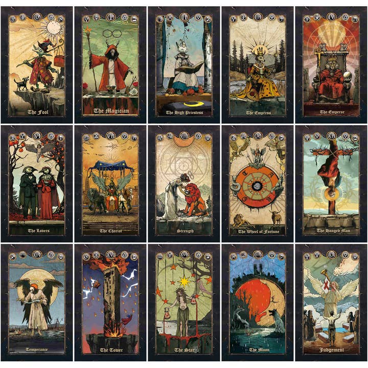 Vermilion Collection - Wholesale Tarot cards - Revenant Tarot10