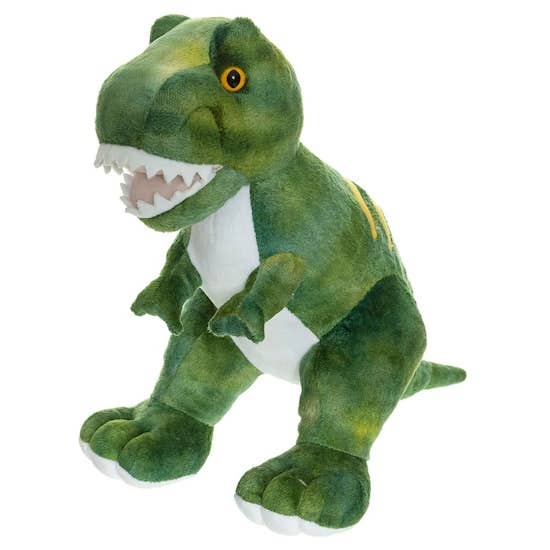Teddykompaniet – Großhandel Kuschel-/Plüschtier – Kind & Baby – Lumineszierender Dinosaurier, Grün