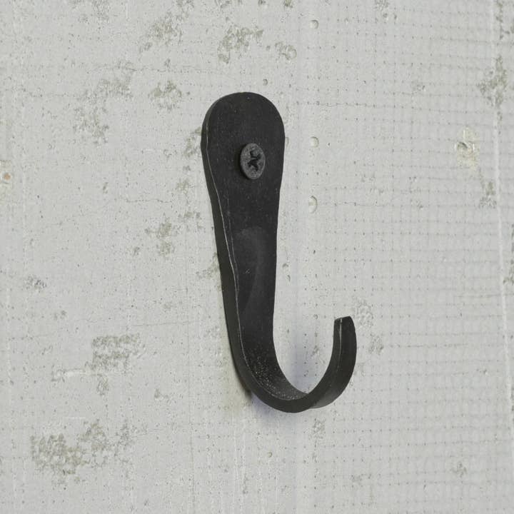 HomArt - Wholesale Wall Hook - Forged Hook, Iron - Black