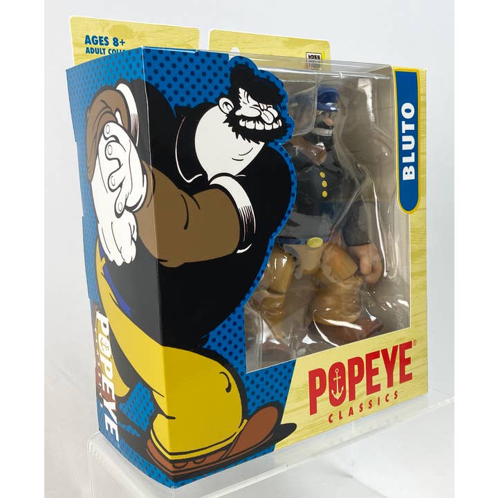 Boss Fight Studio Llc - Wholesale Figurine Toy - Kids - Popeye Classics Action Figure: Bluto Action Figure2