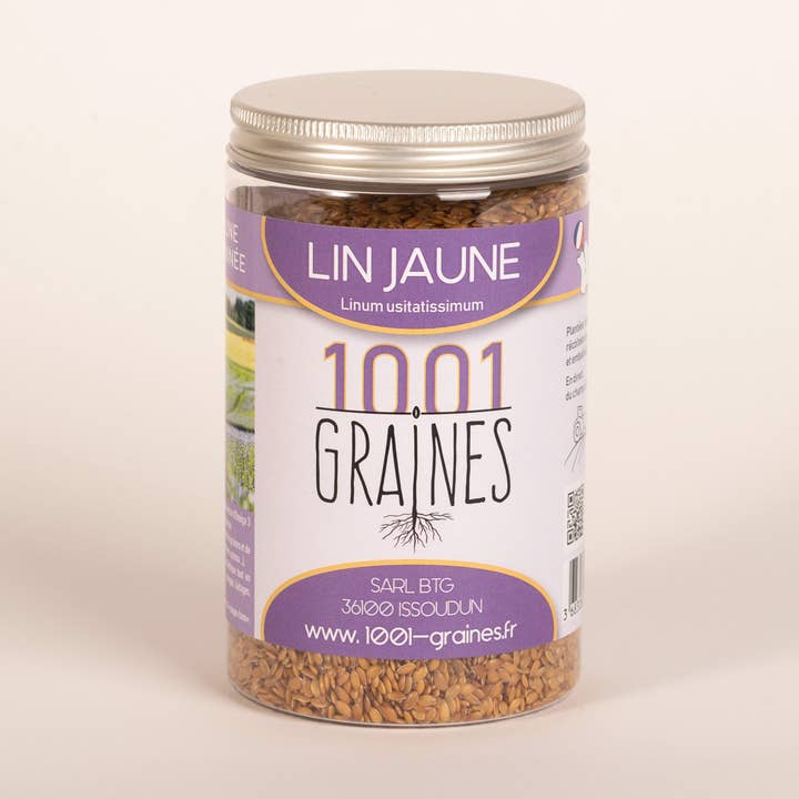 Gelber Flachs 250g für den Großhandel von 1001 GRAINES