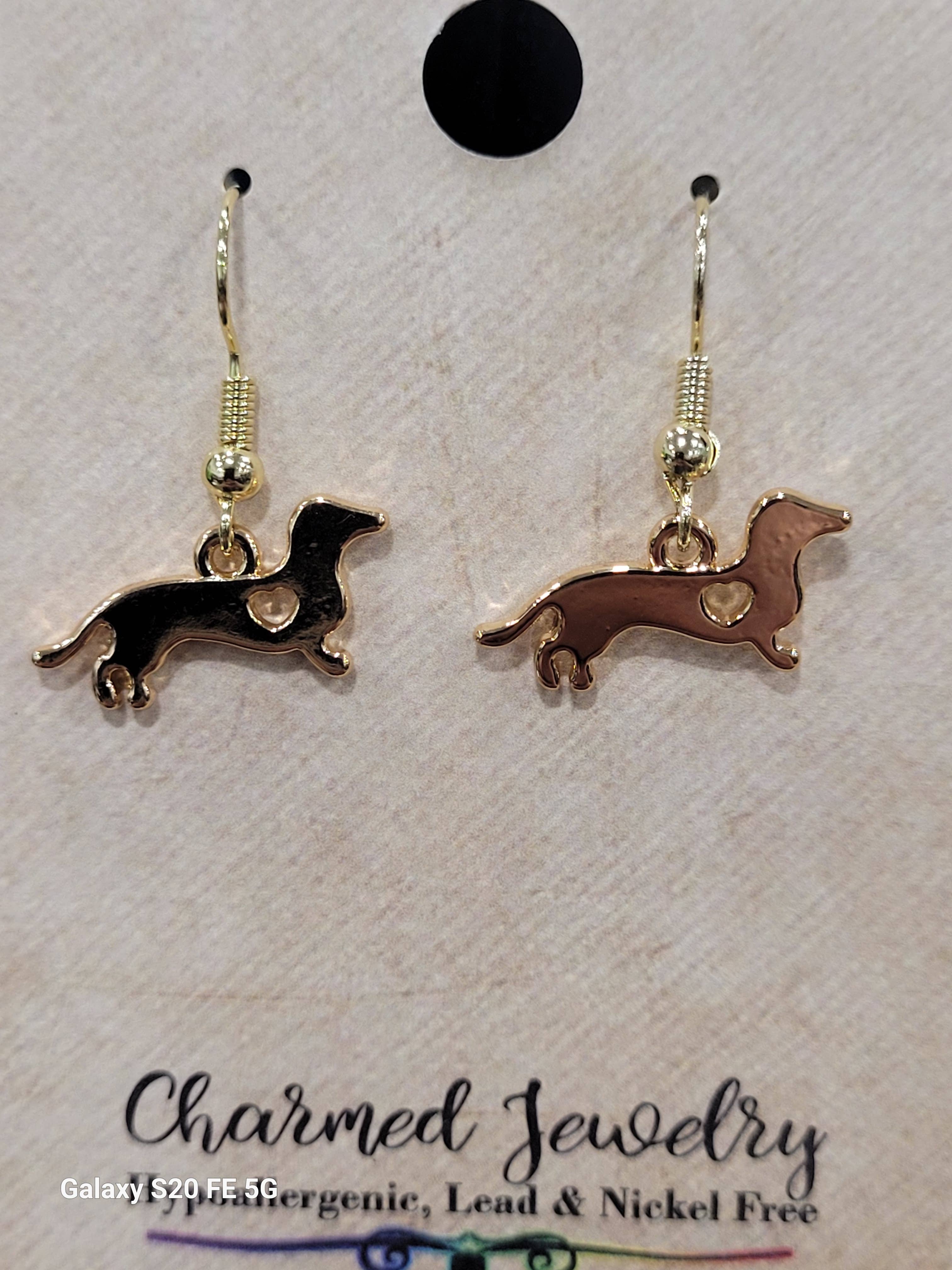 Con-Quest Crafts - Wholesale Dangle Earrings - Cat & Dog Earrings & Necklaces3