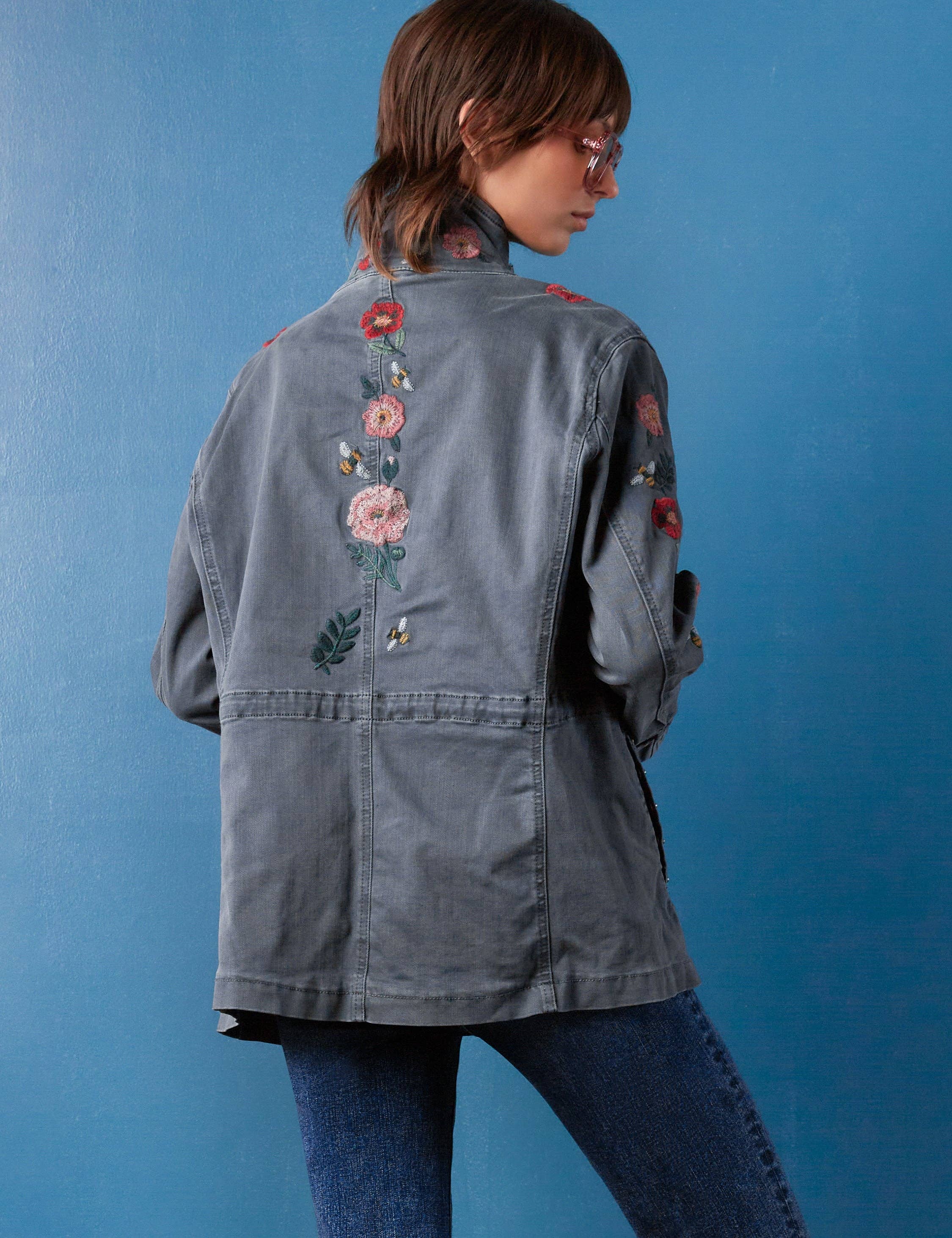 Dark Grey Falling for You Jacket for wholesale on Faire1