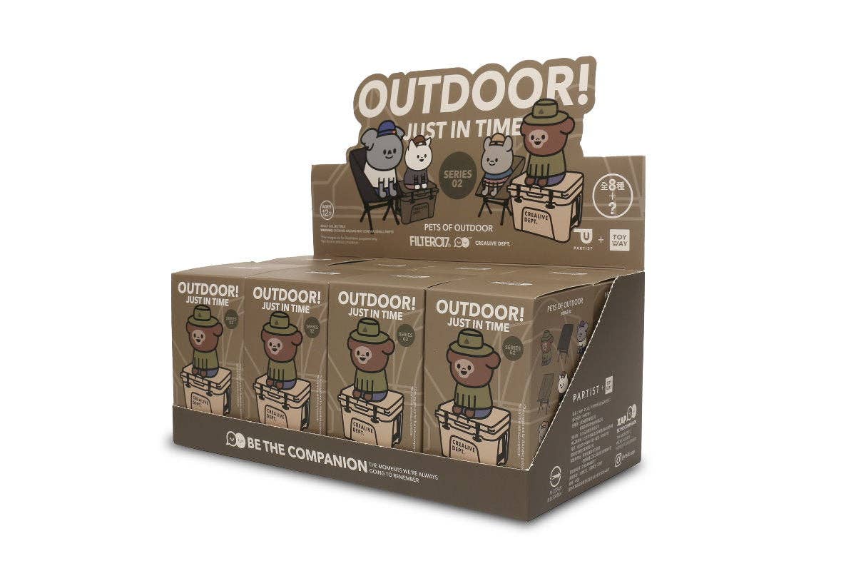 BCmini - Wholesale Decorative Figurine - 73087 Outdoor Animal Vol.2 Blind Box-812