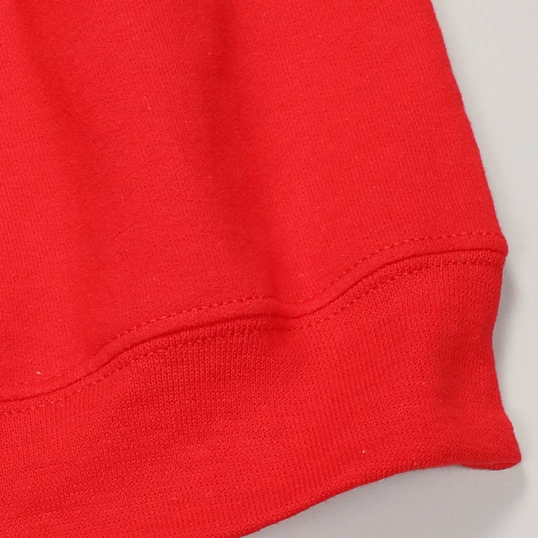 Fashion City - Vendita all'ingrosso Felpa - Donna - Camicia in pile con logo glitterato Merry Typography4