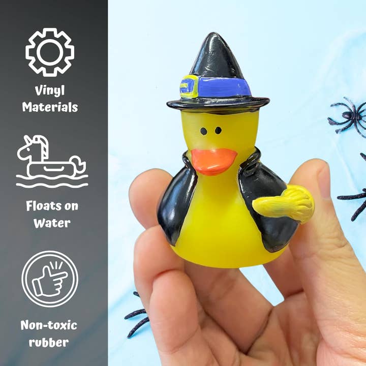 4E's Novelty - Wholesale Party Favor - 4E’s 24 Pack Halloween Rubber Ducks - 2.5" Party Favors5