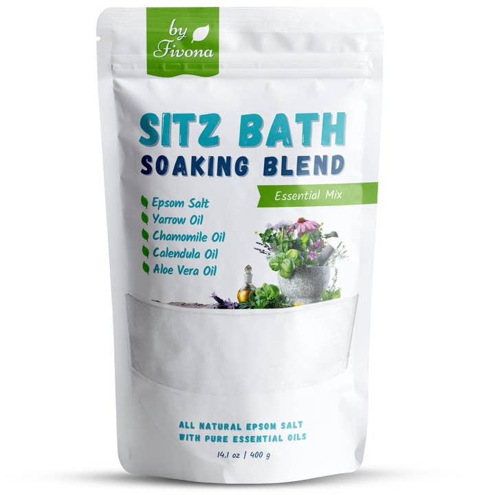 FIVONA - Wholesale Bath Soak/Milk - Sitz Bath Soak Salt Blend Hemorrhoids and Postpartum Care