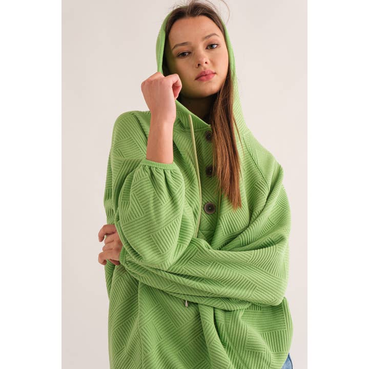 The GREii - Wholesale Hoodie - Women's - Novelty Jacquard Hoodie