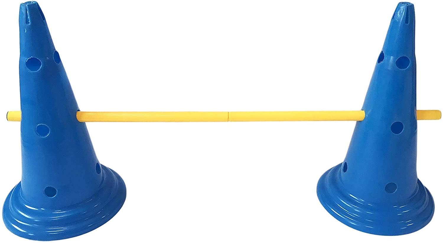 Midlee Designs - Wholesale Pet Agility Weave Pole - Dog - Midlee Dog Cone & Pole Agility Set of 3 (Adjustable)1