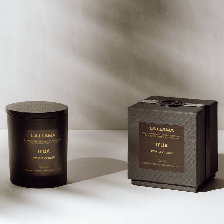 IYLIA - Wholesale Jar/Filled Candle - Organic Scented Candle | La Llama | 300gr