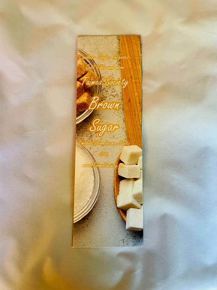 Paquet d'encens cassonade pour la vente par Taimed Society