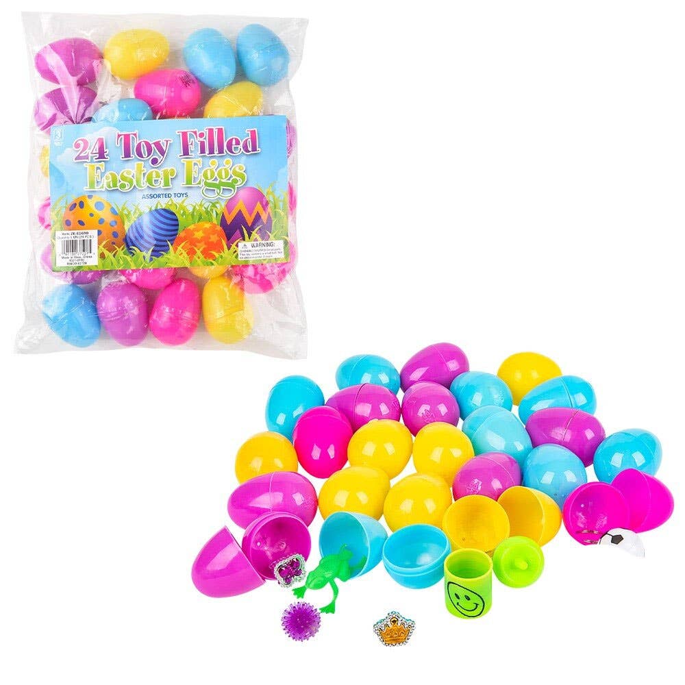 JSBlueRidge Toys - Wholesale Keychain - Unisex - Fun Egg Filled With Joy - Assorted {24Pcs/Pack}0
