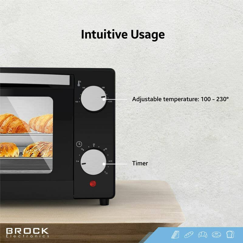 Sland - Wholesale Kitchen Appliance - Electric oven BROCK TO 9001 B 9L, 650W9