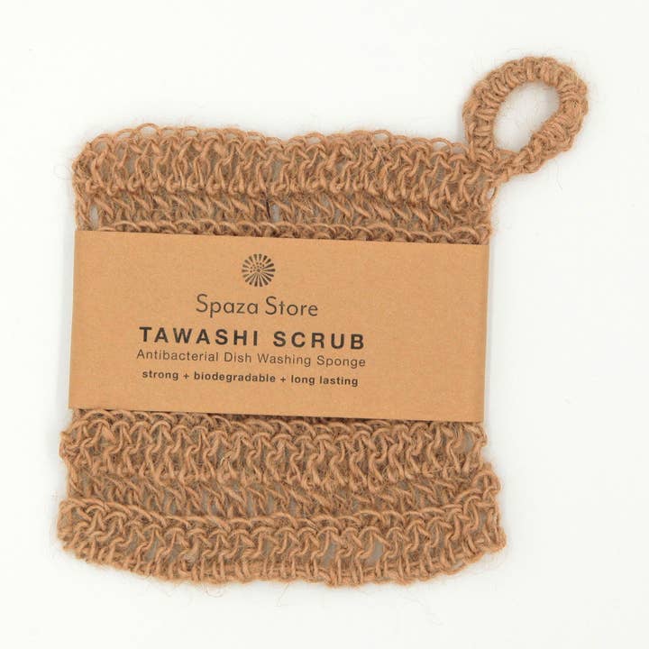Scrub Tawashi | Alternativa ecologica a una spugna verde per la vendita all'ingrosso da parte di Spaza Home UK