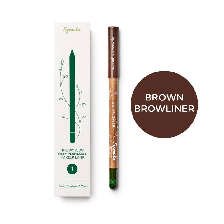 Brun ögonbrynspenna för wholesale av SproutWorld