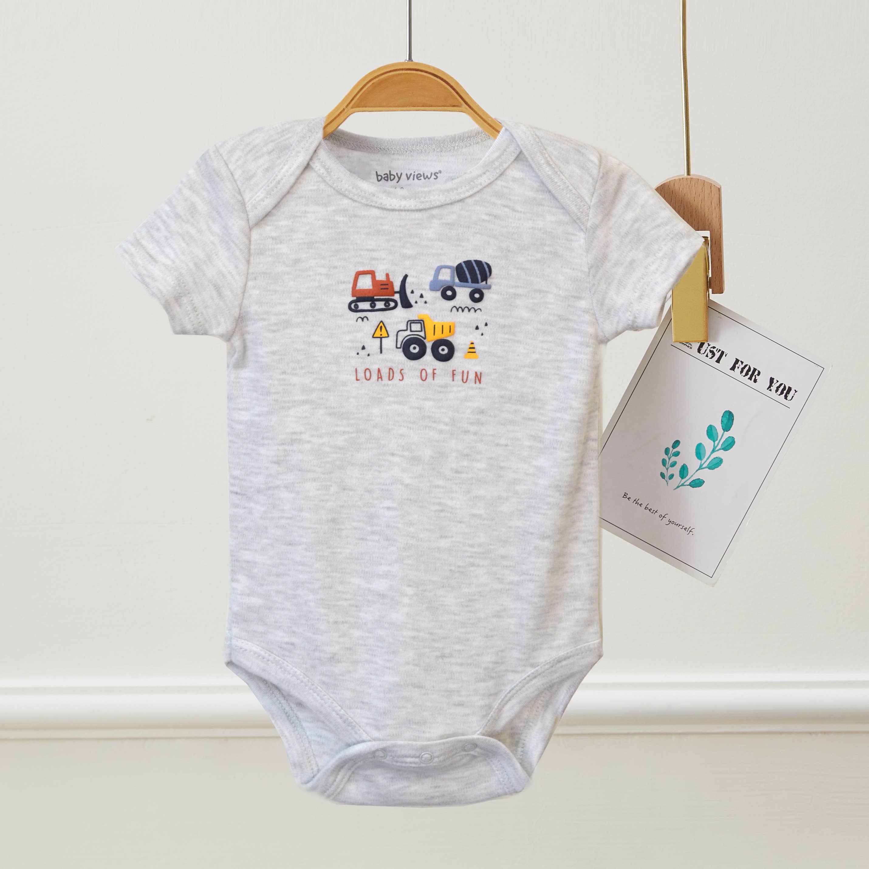 Lollipop Dreams - Vente Body (sans pieds) – bébé - Lot de 3 bodies motif voitures amusantes pour bébé1