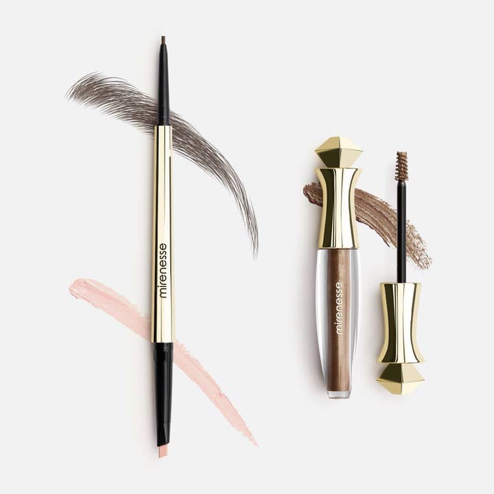 All Day Micro Brow Pencil +máscara moldeadora 3.Cappuccino para venta al por mayor de Mirenesse