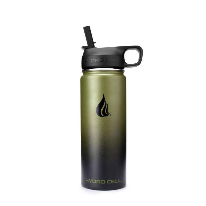 Army/Black 18oz Wide for wholesale by Hydro Cell