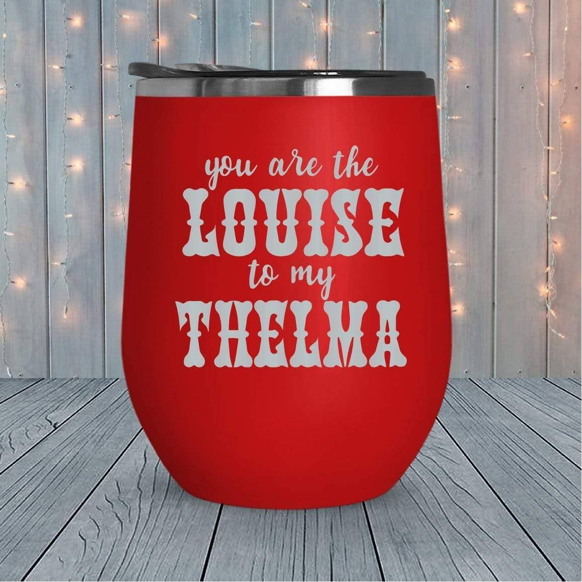 21 Threads - Venta al por mayor Vaso termo - Vasos grabados con láser Louise To My Thelma13