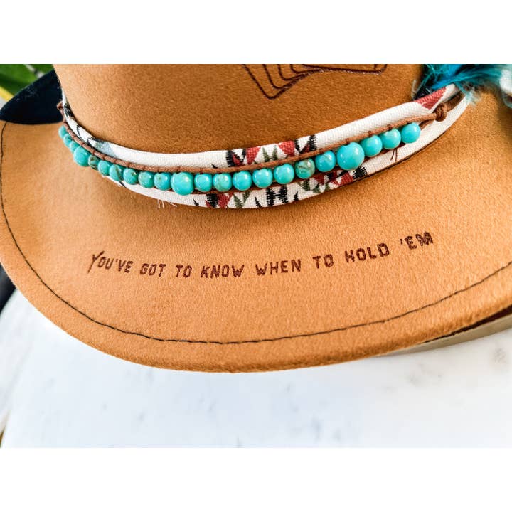 Wild Indigo - Vendita all'ingrosso Fedora - Donna - Carta da gioco Burnt Hat | Deck of Cards | Western | Country2