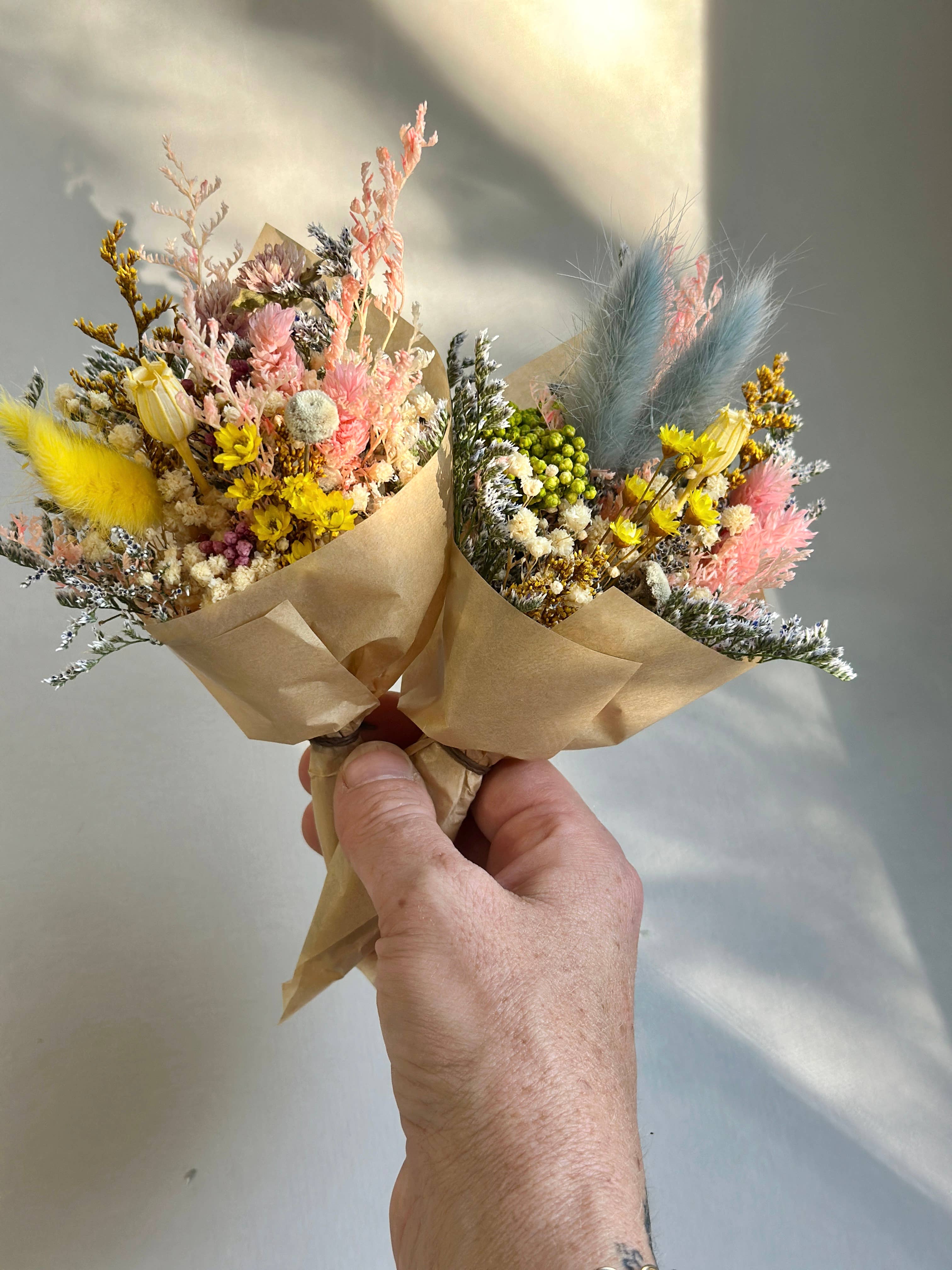 The Gardeners Wife – Großhandel Getrocknete/gepresste Blumen – Baby-Strauß - Frühlingsedition2