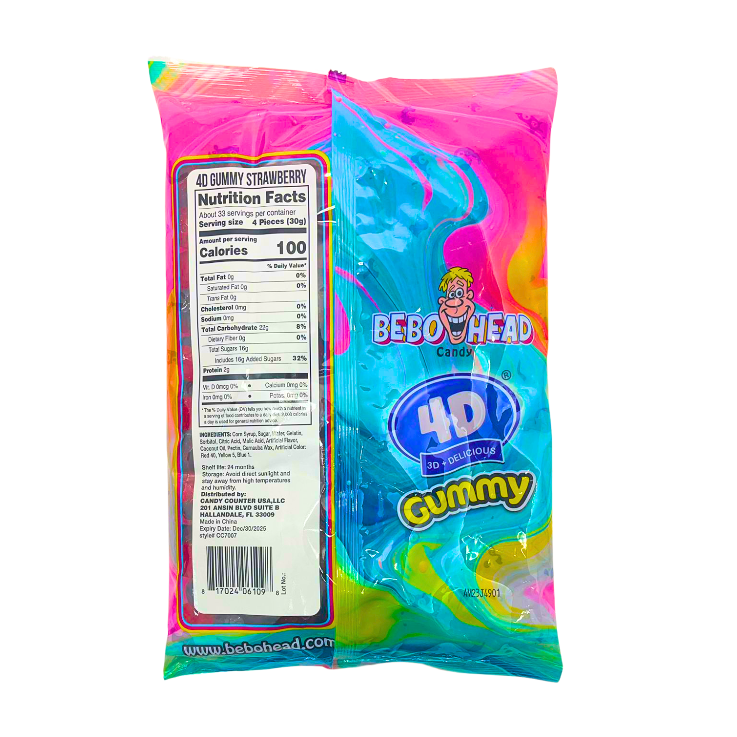 Dare Online LLC - Wholesale Gummy - 4D Gummy Strawberries2