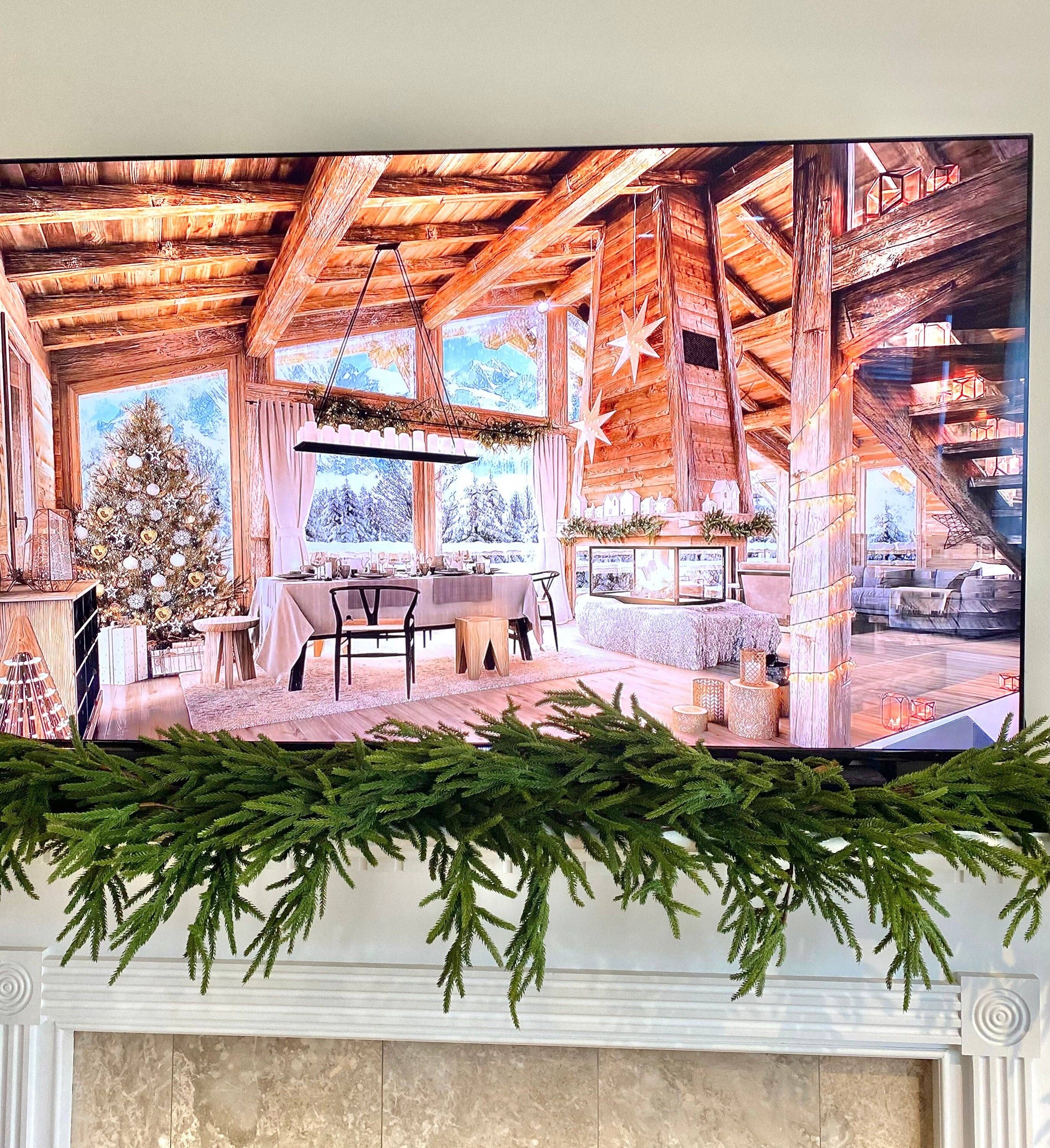 Journey Decor – wholesale Bunting/garland – Real Touch Norfolk Pine Garland1