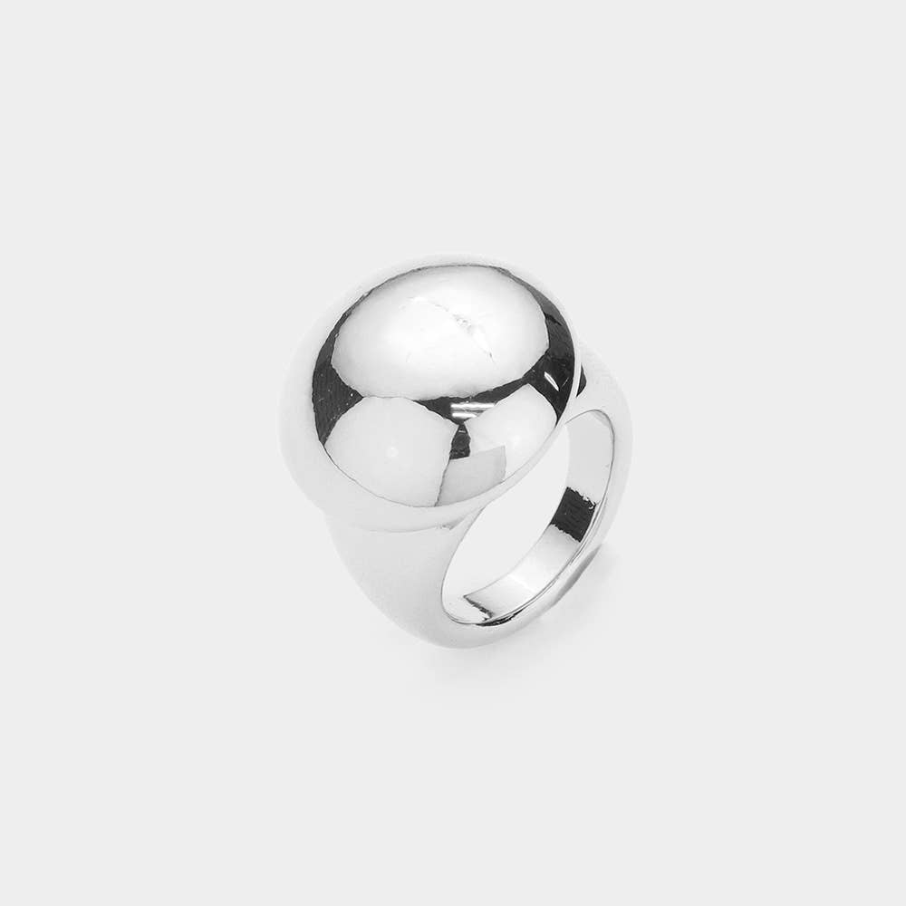 Sensibling Corp. – Großhandel Cocktail-/Statement-Ring – Metallener, kräftiger Kuppel-Statement-Ring1
