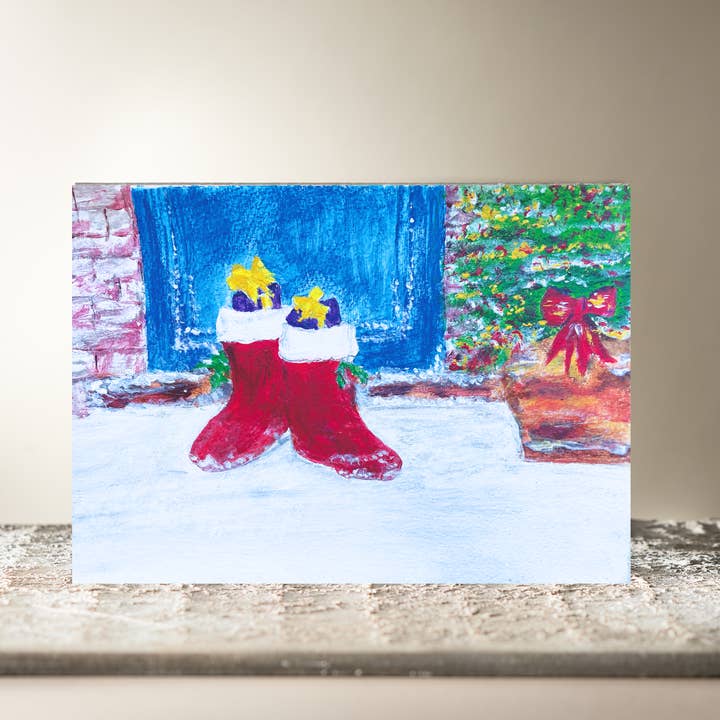 Meia de Natal por Melody por atacado de HomeLess Made