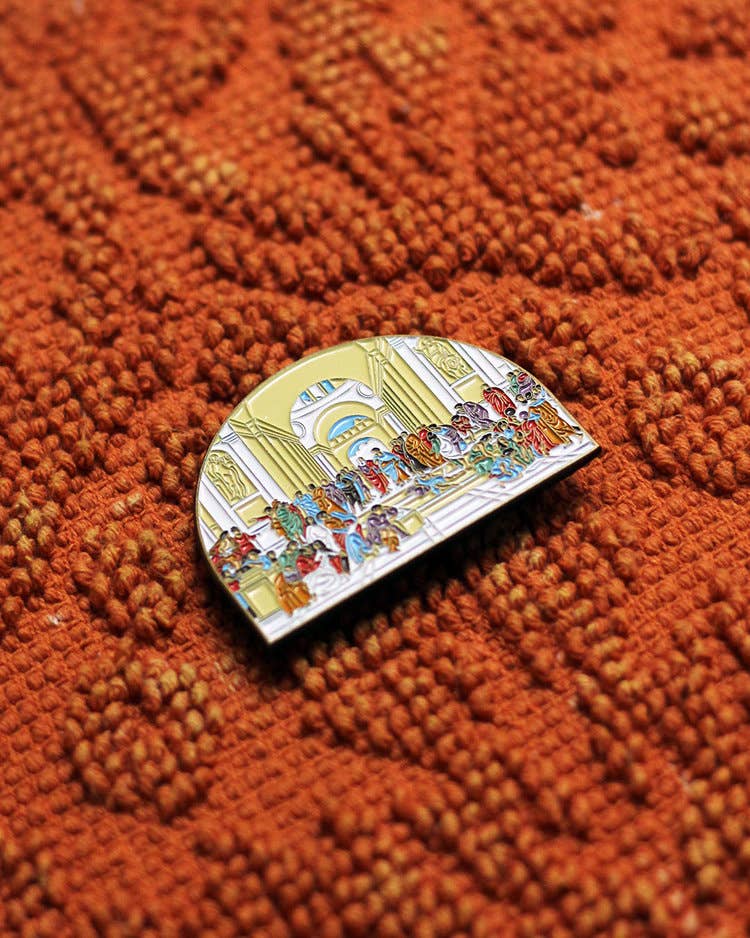 Pin Museum - Wholesale Lapel Pin/Button - The School of Athens • Enamel Pin3