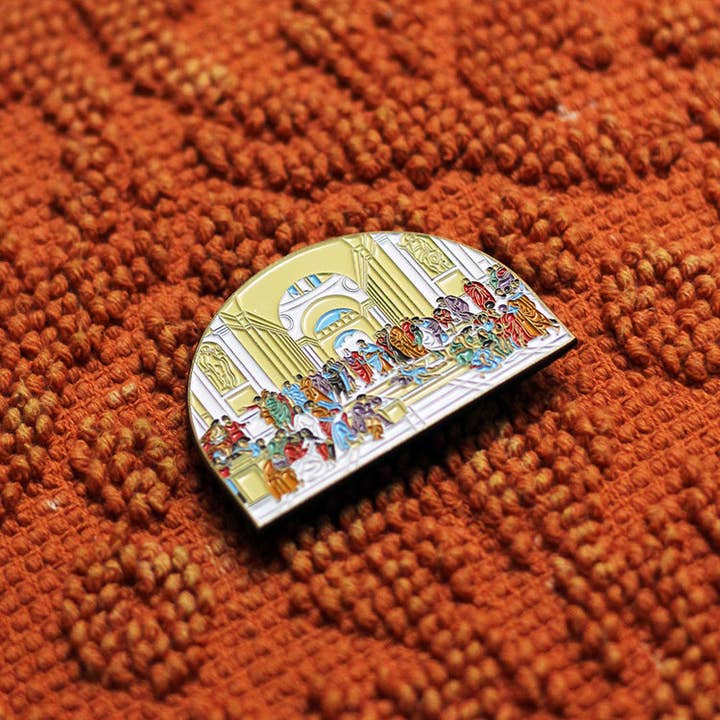 Pin Museum - Wholesale Lapel Pin/Button - The School of Athens • Enamel Pin3