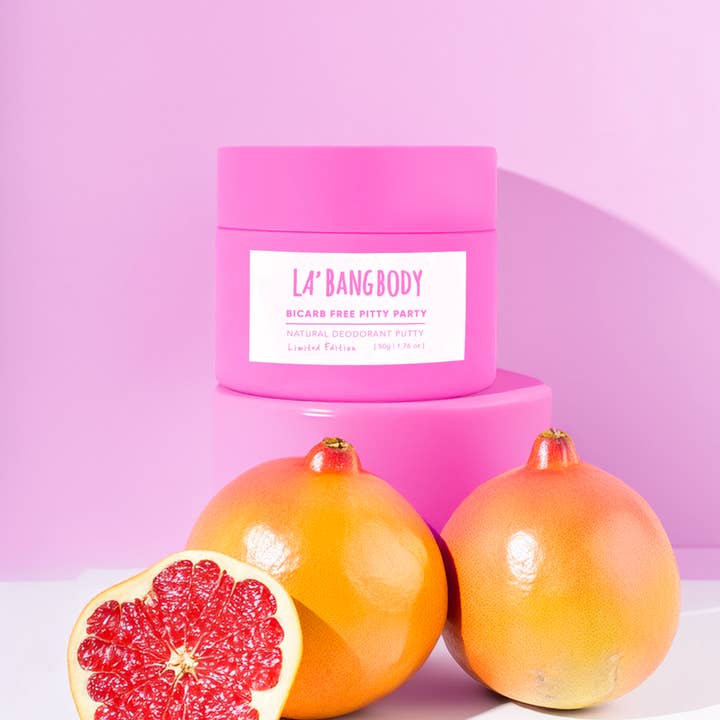 La'Bang Body - Wholesale Deodorant - Women's - Limited edition  Bi-Carb Free - citrus fizz-  Pitty Party Natural Deodorant0