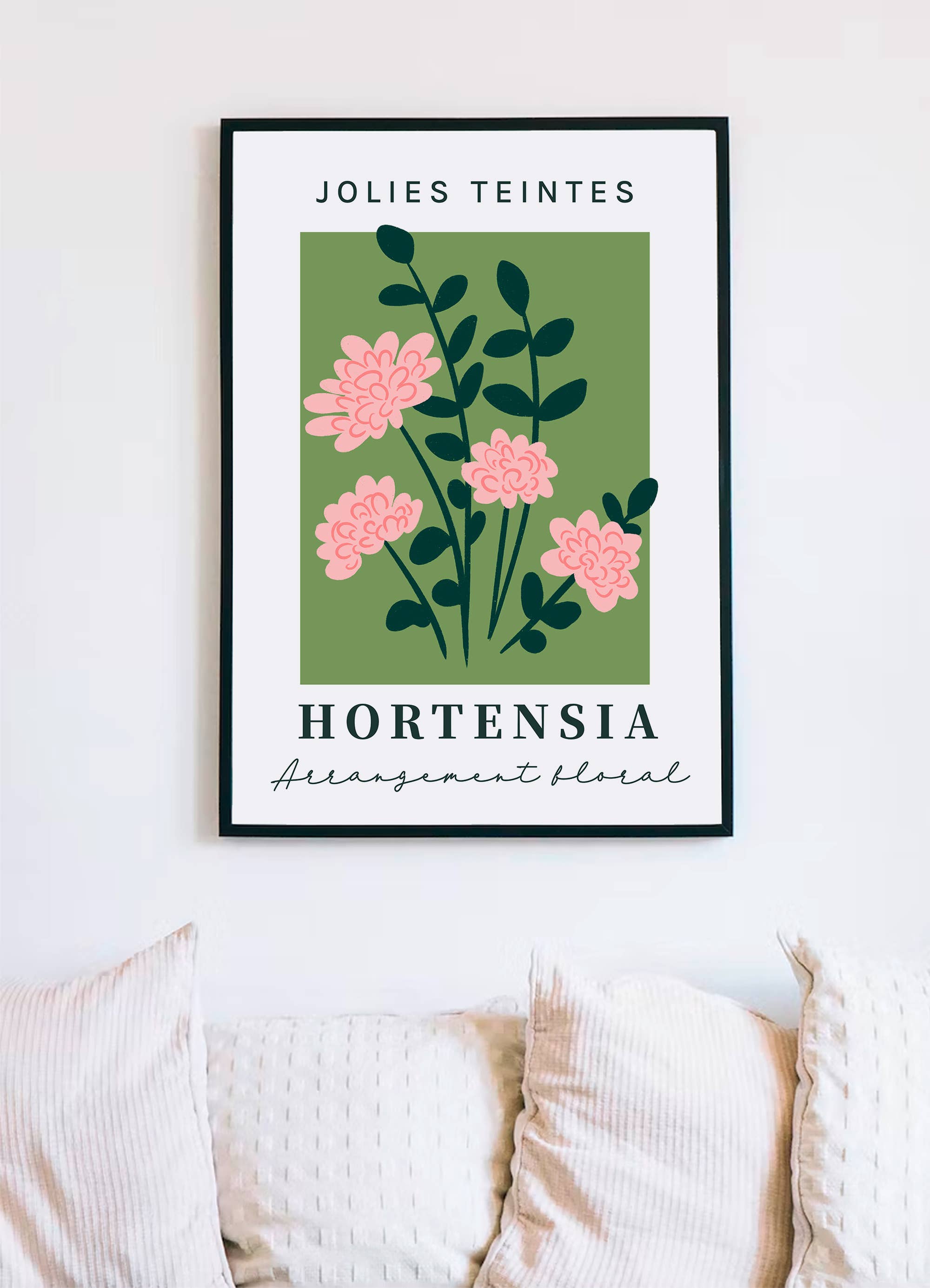 Graphijoy - Wholesale Poster - Hortensia floral poster3