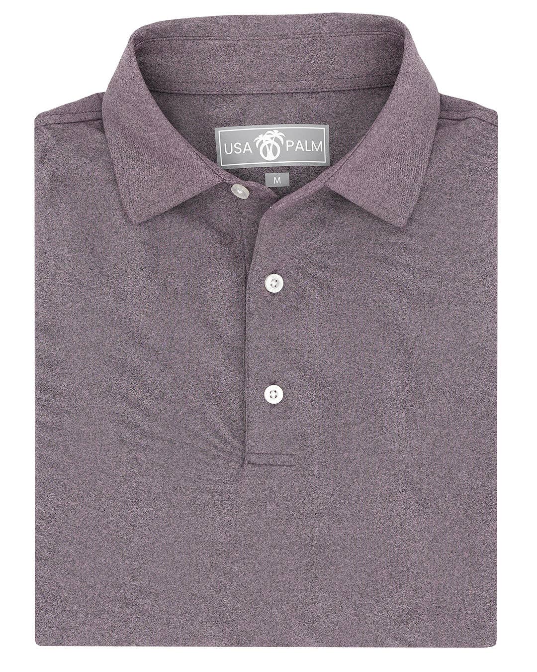 USA Palm - Wholesale Polo - Men's - Heathered Polo3