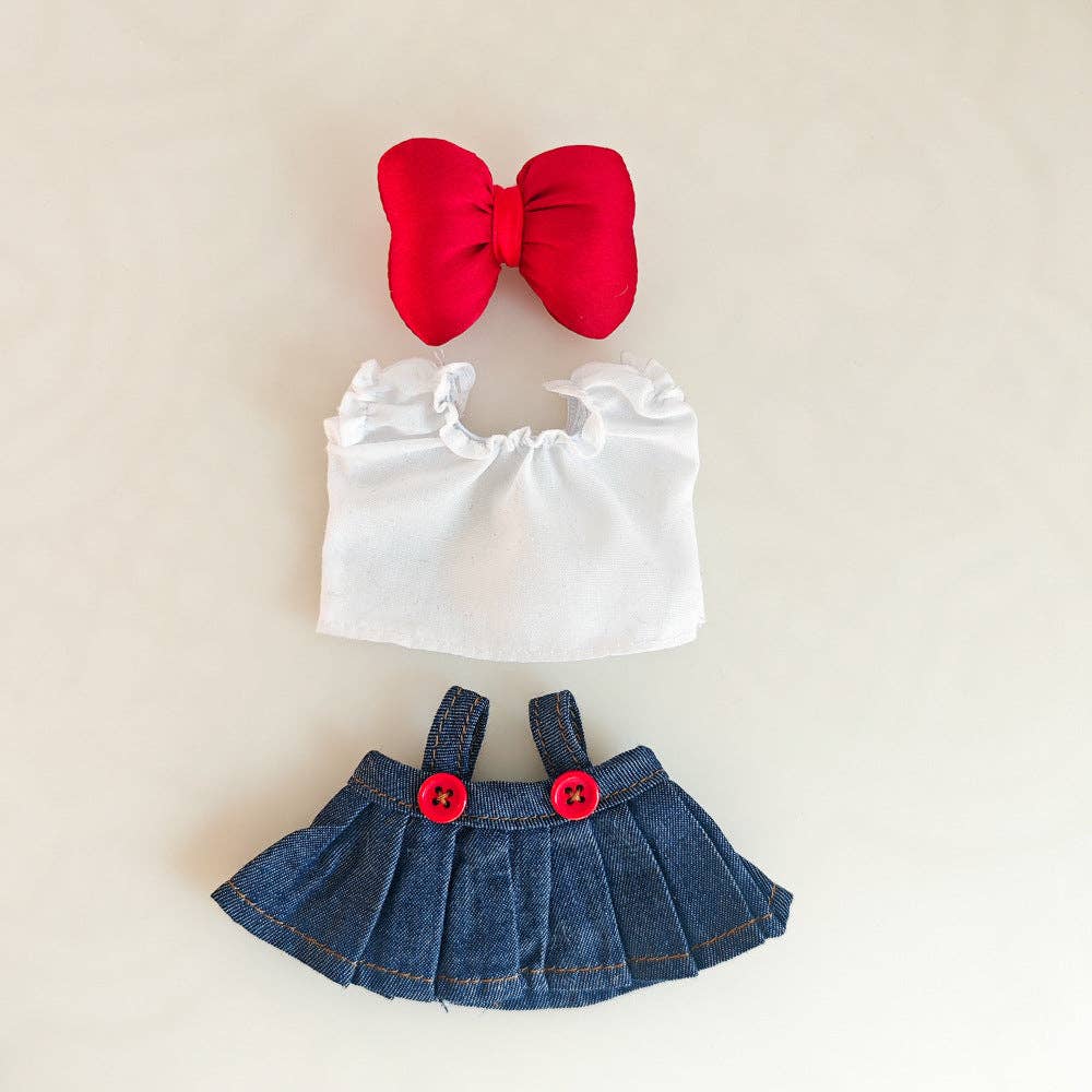 Little Trendy - Wholesale Doll Clothing - Kids - Sweet princess skirt set for 17cm dolls