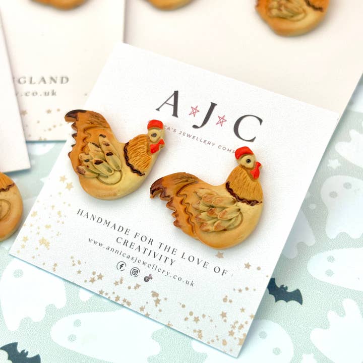 Clucky Chickens for wholesale by Annica’s Jewellery Co