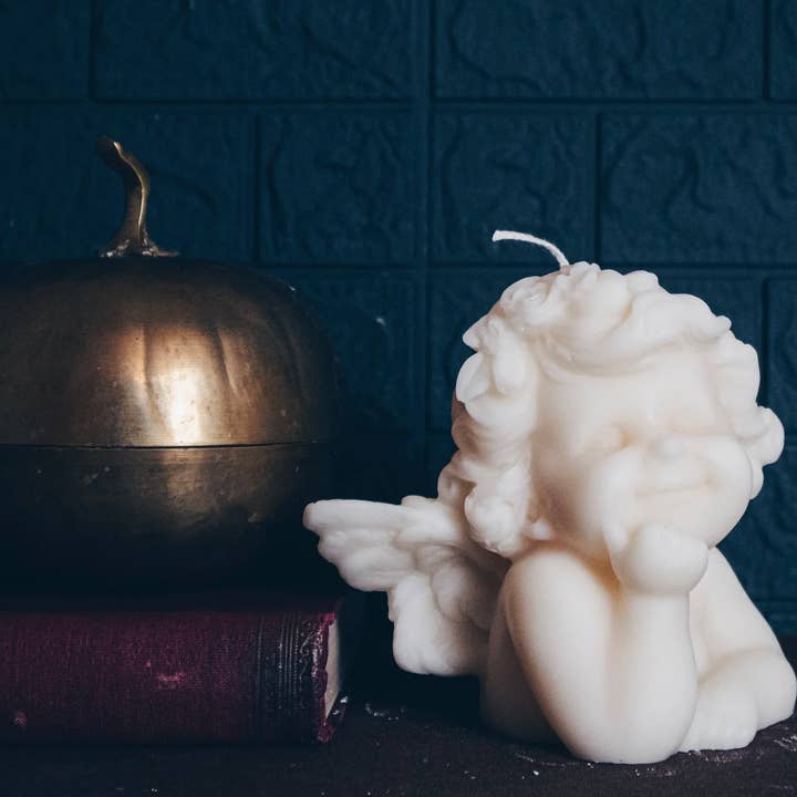 A Pleasant Thought - Wholesale Novelty Candle - CHERUB CANDLE | PILLAR0
